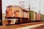 w/b CSS&SB Freight Train